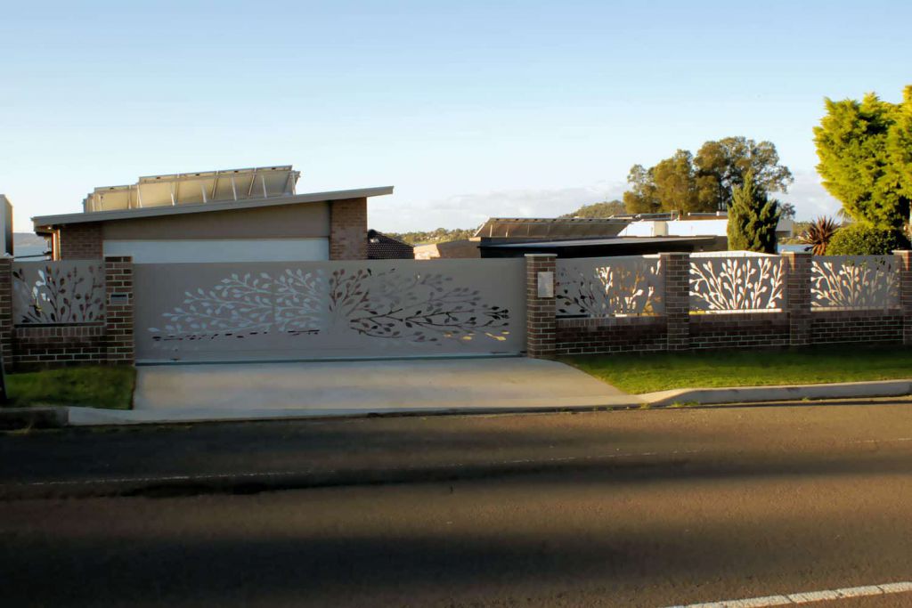 Tree of Life | Architectural Metal Screen Pattern local installation scene 3
