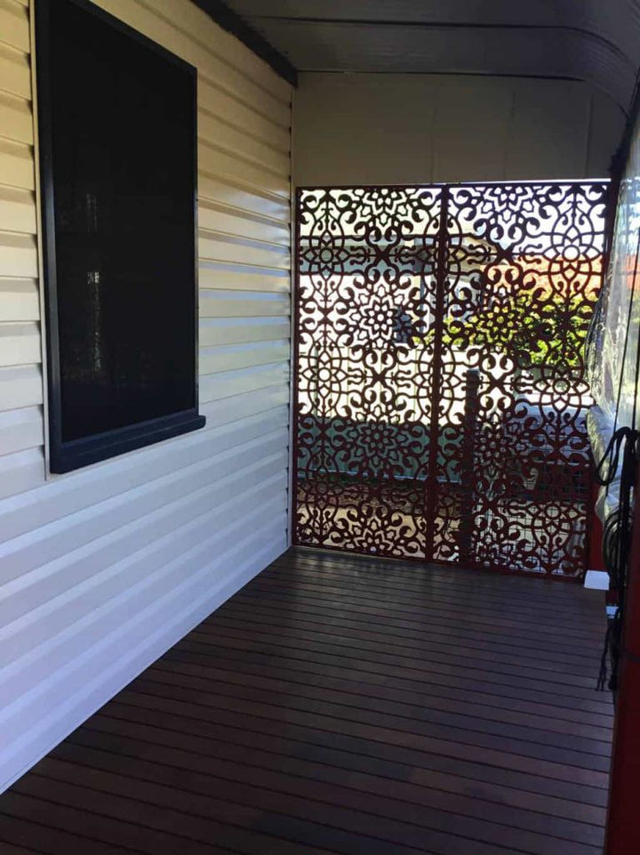 Sunfire installed screen scene