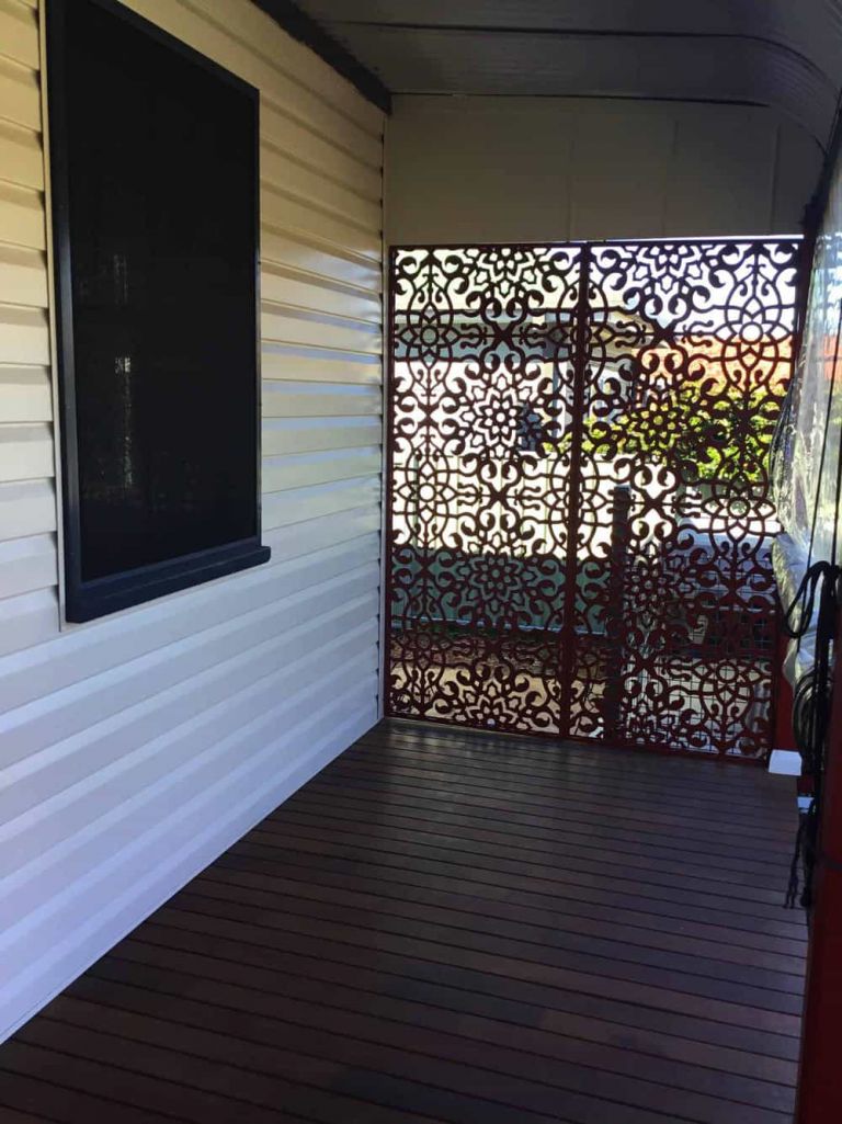 Sunfire installed screen scene