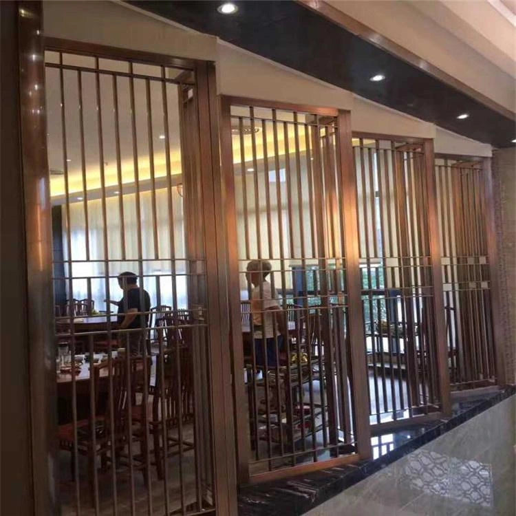 Private Dining Lattice Partition System