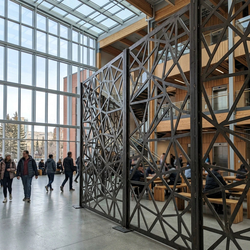 Public Feature Screen Installation