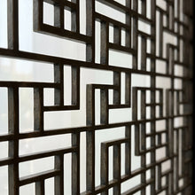 Our bronze floral stainless pattern detail.