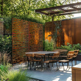 Courtyard Feature Wall