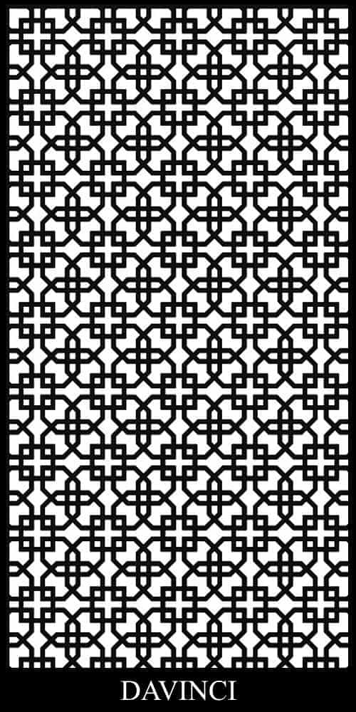 The Davinci | Architectural Metal Screen Pattern pattern detail reference