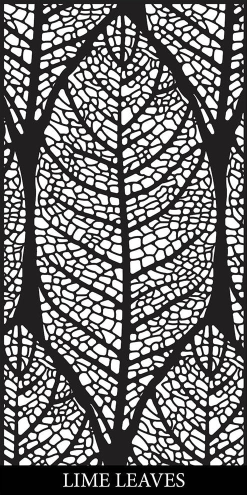 Lime Leaves pattern render