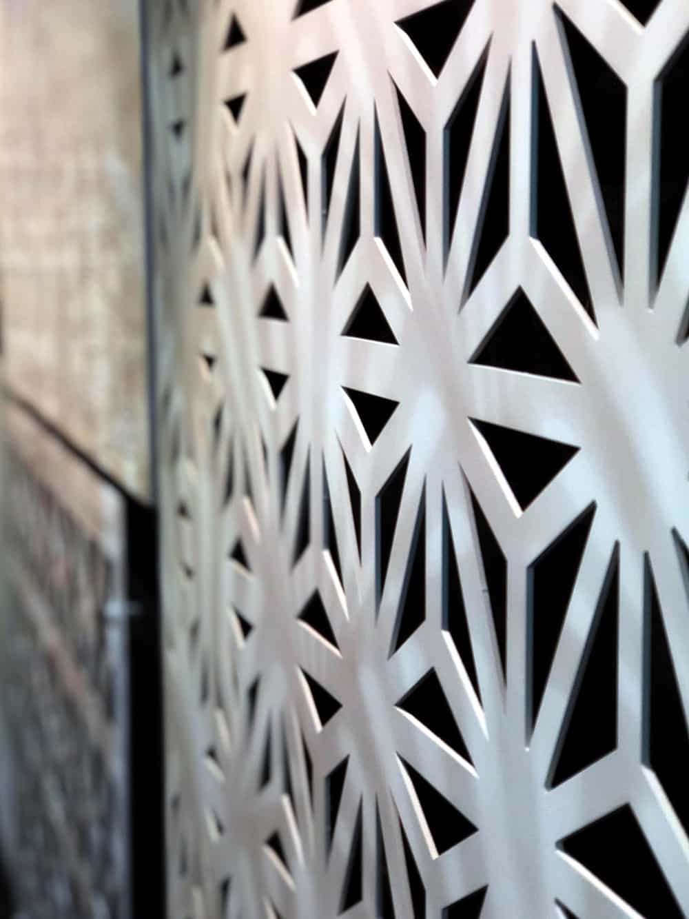 Nara Decorative Gradient Screening | Architectural Metal Screen Pattern official installation scene 3