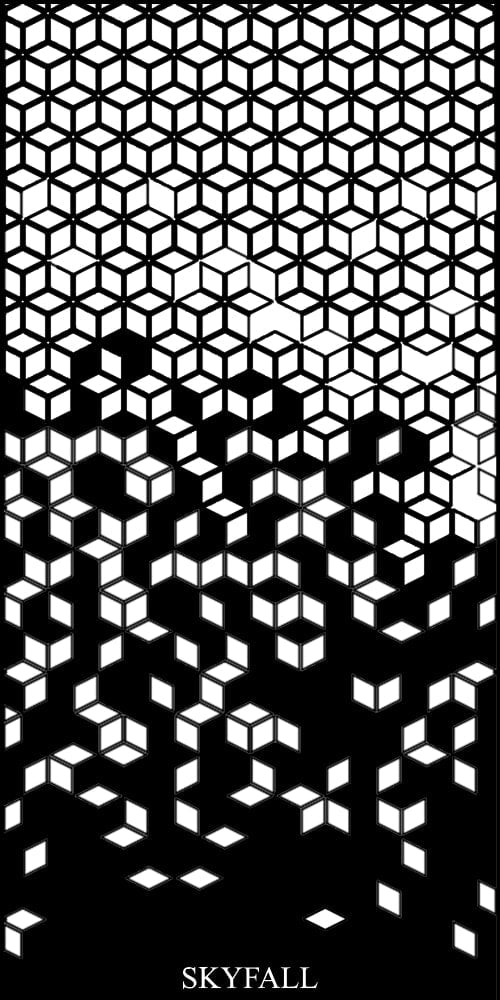 Skyfall Gradient pattern render