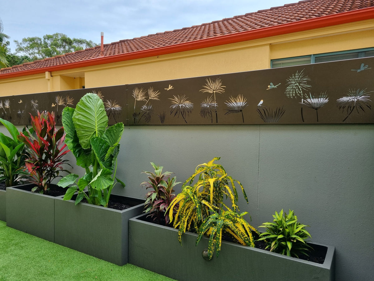 Papyrus | Architectural Metal Screen Pattern official installation scene 2