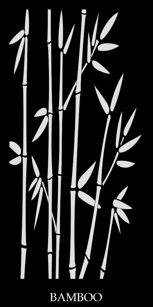Bamboo | Architectural Metal Screen Pattern pattern detail reference